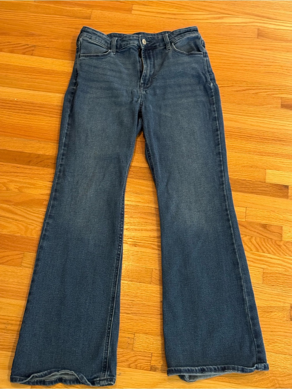 Old Navy Blue Flare Jeans - Wide Leg